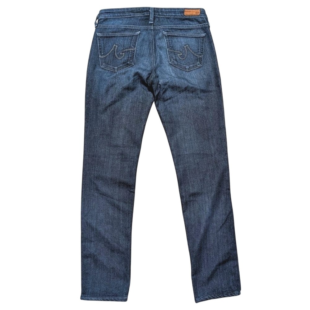 AG The Stilt Cigarette Jeans Womens 28 R Dark Designer Denim Made In USA
